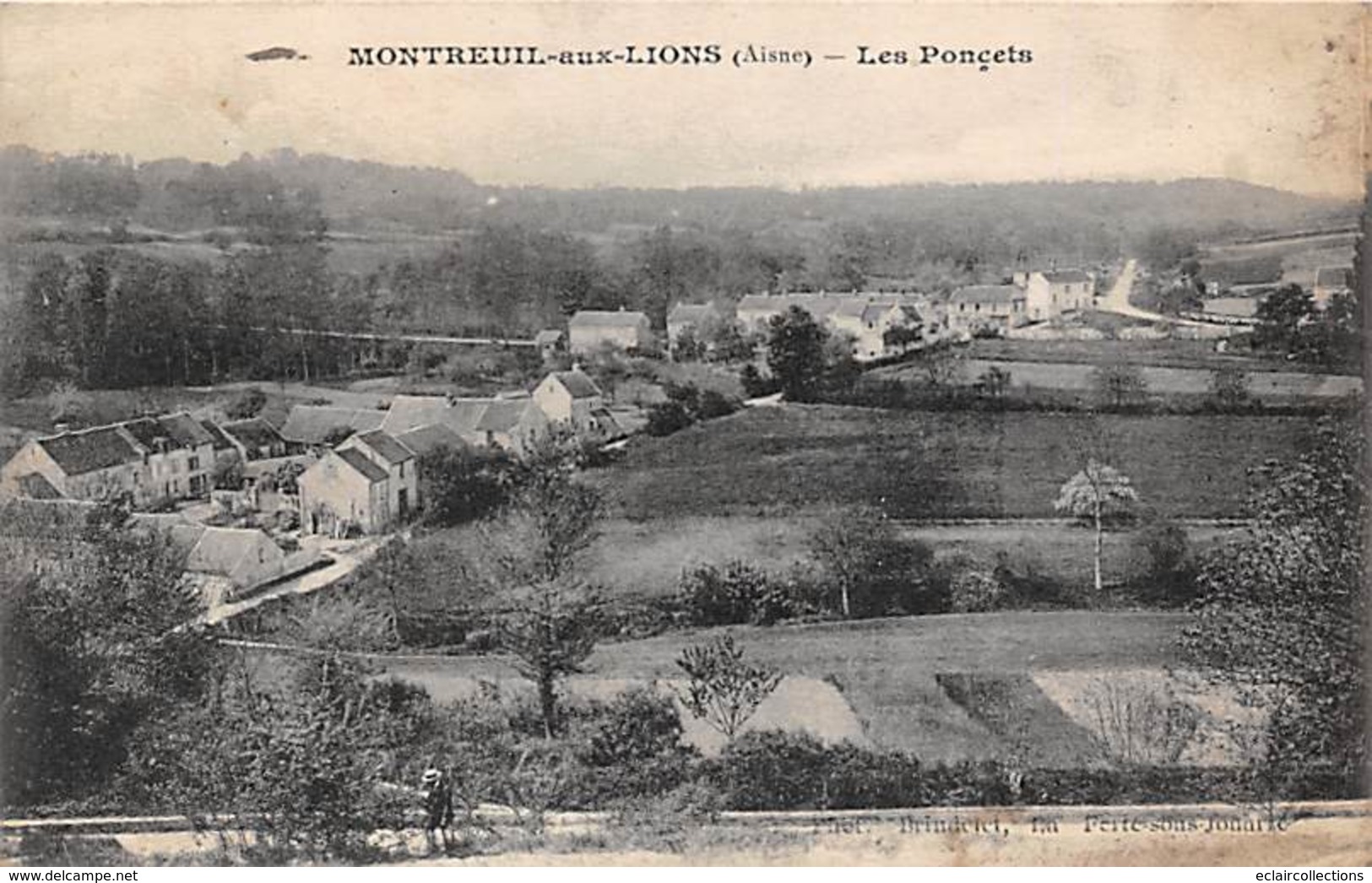 Montreuil Aux Lions     02       Les Poncets     (voir Scan) - Andere & Zonder Classificatie