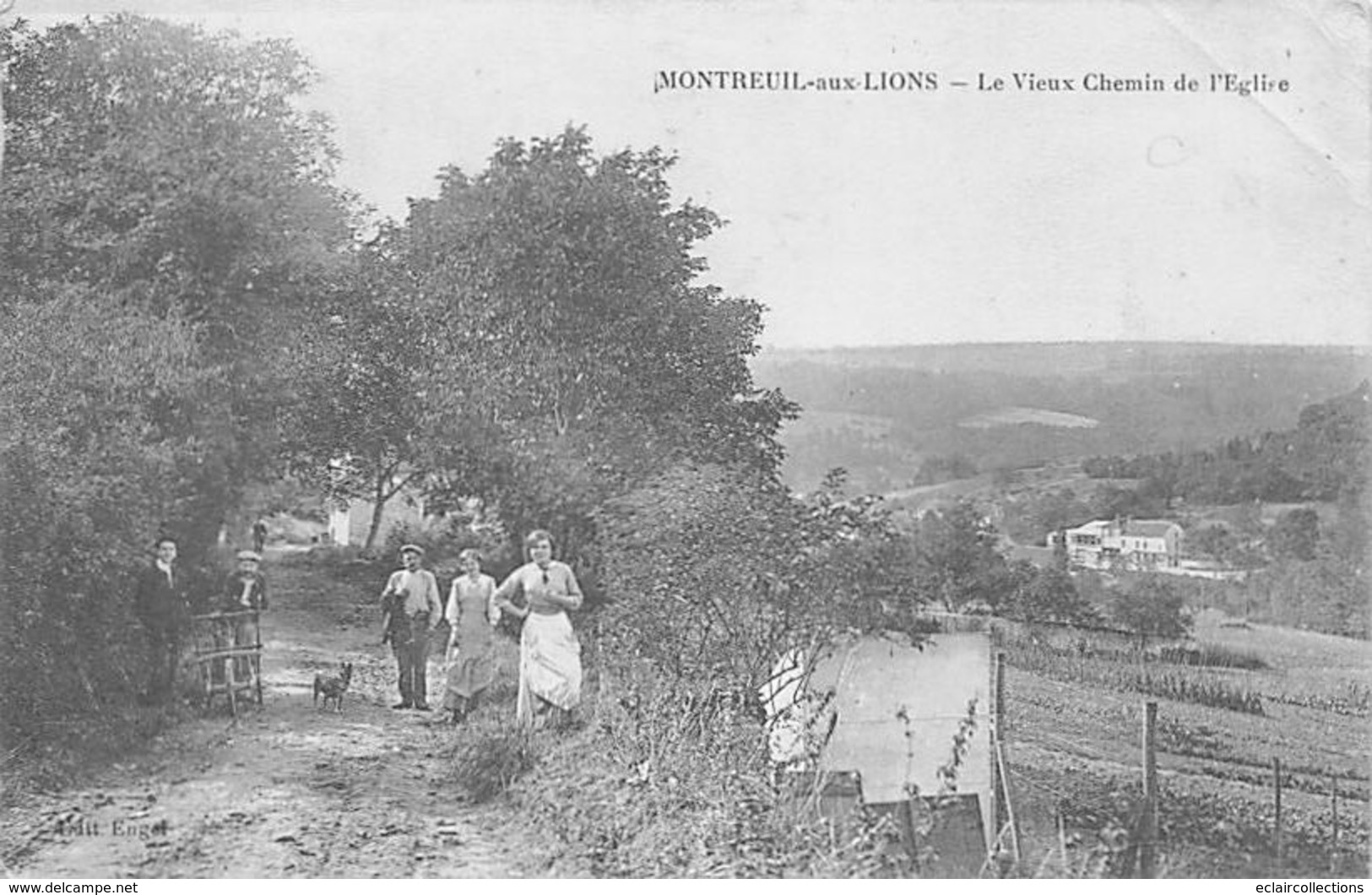 Montreuil Aux Lions     02       Le Vieux Chemin De L'Eglise     (voir Scan) - Autres & Non Classés