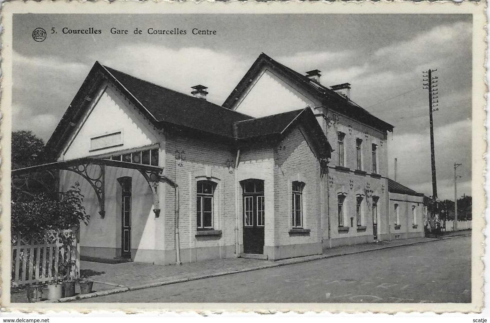 Courcelles    Gare De Courcelles Centre - Courcelles