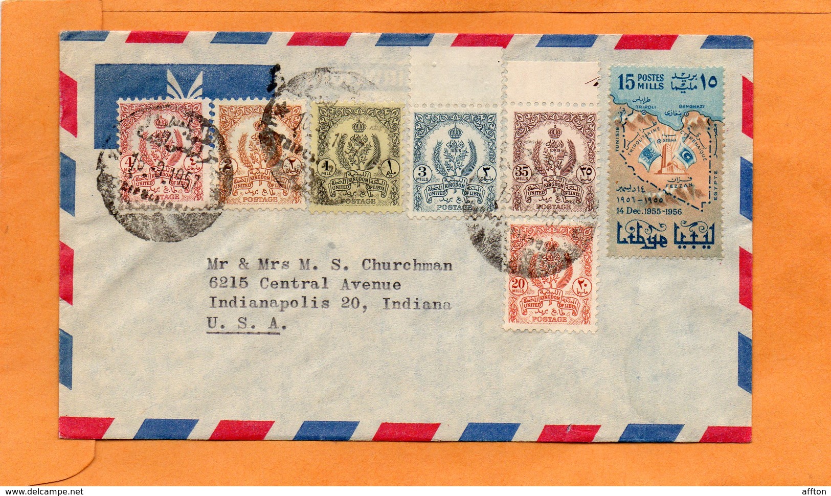 Libya Old Cover Mailed - Libye