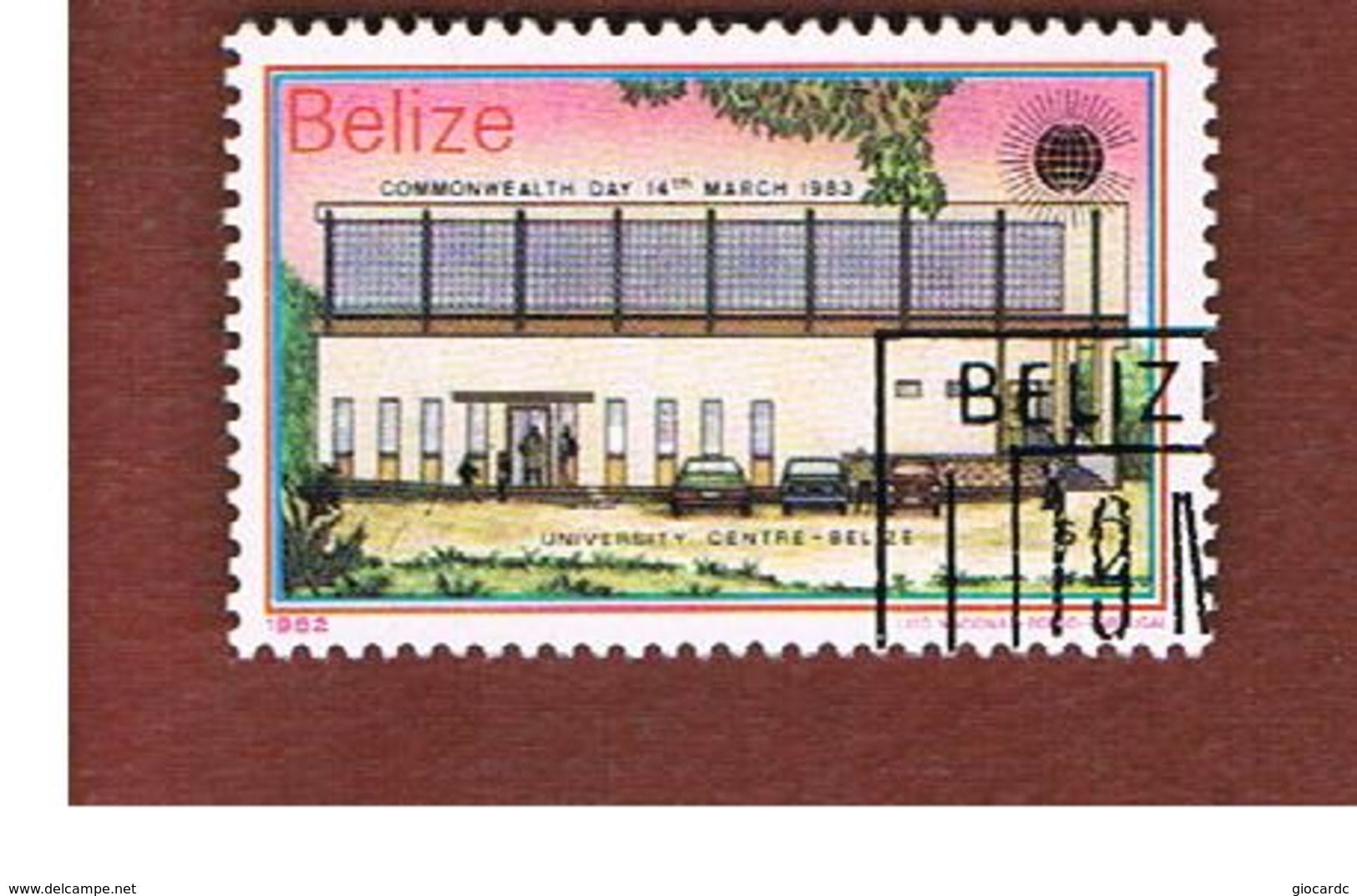 BELIZE - SG 734 -  1983 COMMONWEALTH DAY: UNIVERSITY  - USED ° - Belize (1973-...)