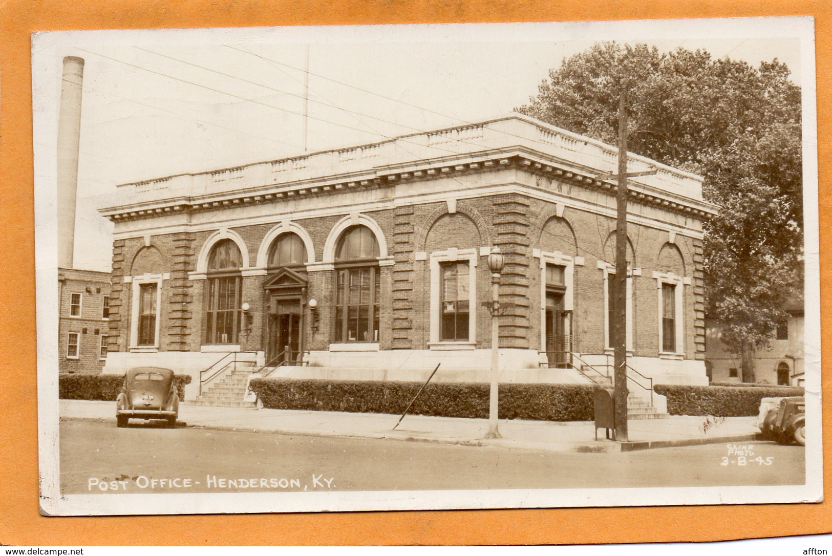 Henderson KY 1947 Real Photo Postcard - Henderson