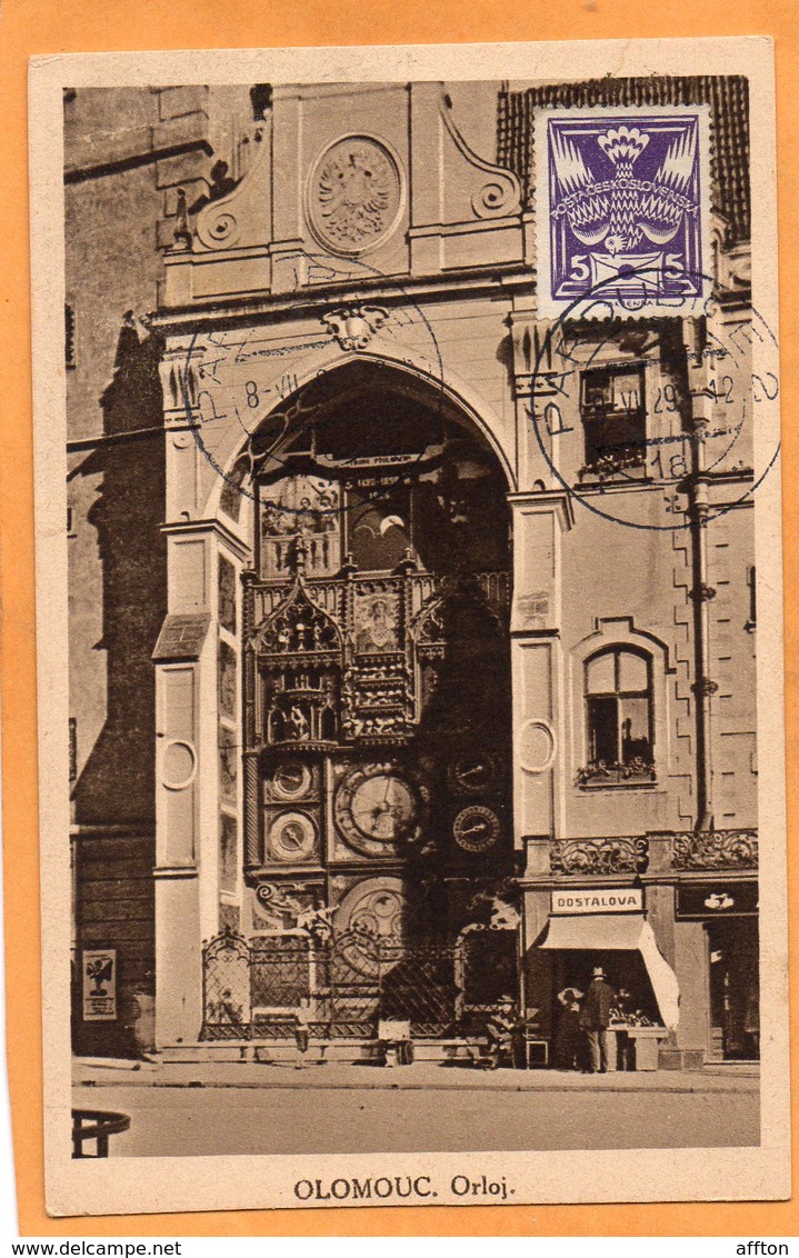 Olomouc Czech Republic 1927 Postcard Mailed - Tschechische Republik