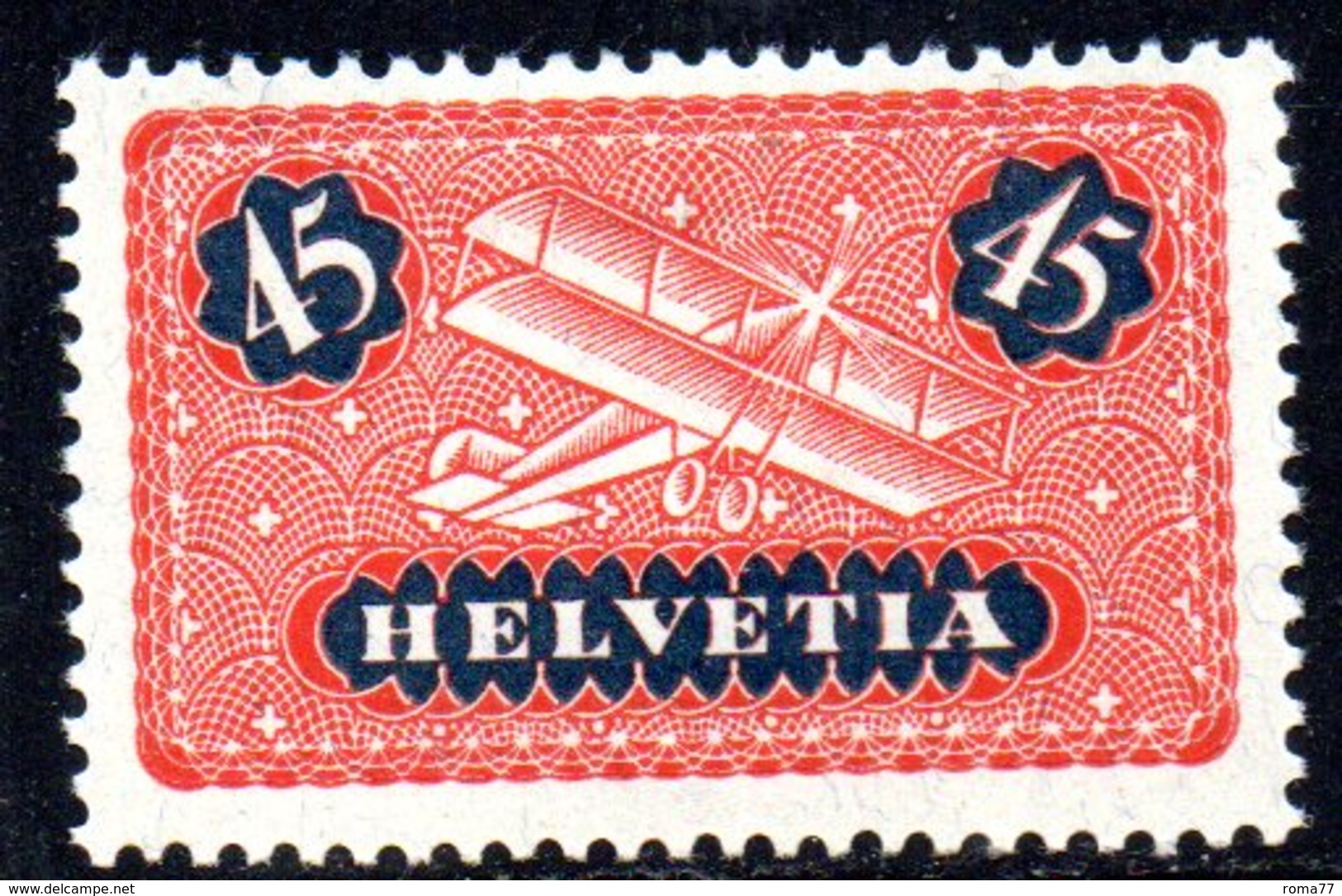 113/1500 - SVIZZERA 1923 , Posta Aerea Unificato N. 8  * - Nuovi