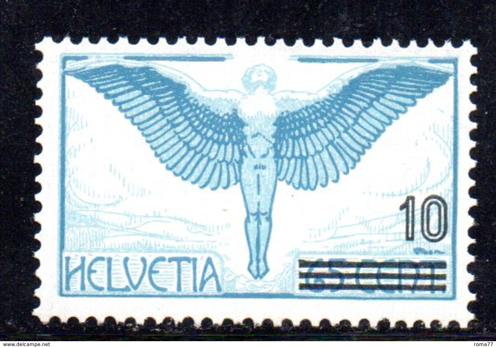 110/1500 - SVIZZERA 1938 , Posta Aerea Unificato N. 25  ***  MNH - Nuovi