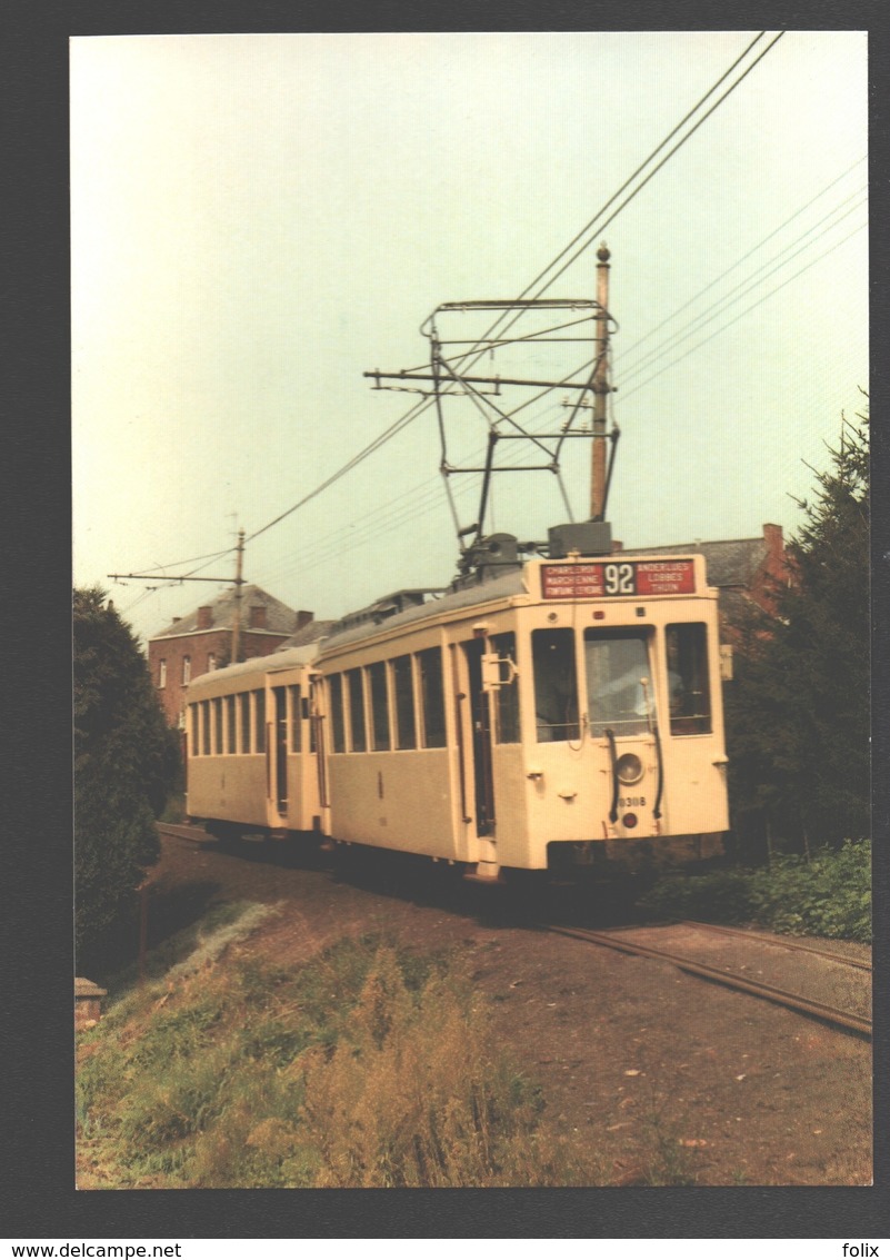 Lobbes - Thuin - Lot 8 X CPA Tram Touristique - Tram / Tramway / Tranvia - Lobbes