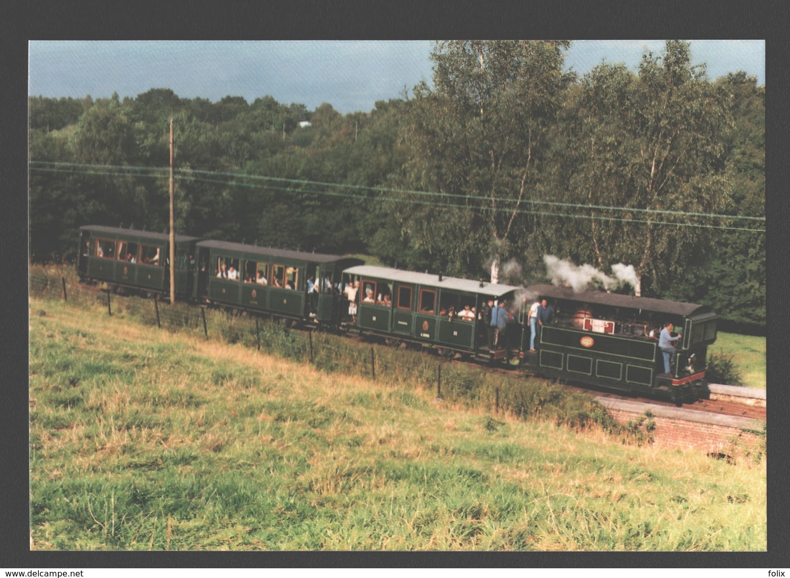 Lobbes - Thuin - Lot 8 X CPA Tram Touristique - Tram / Tramway / Tranvia - Lobbes