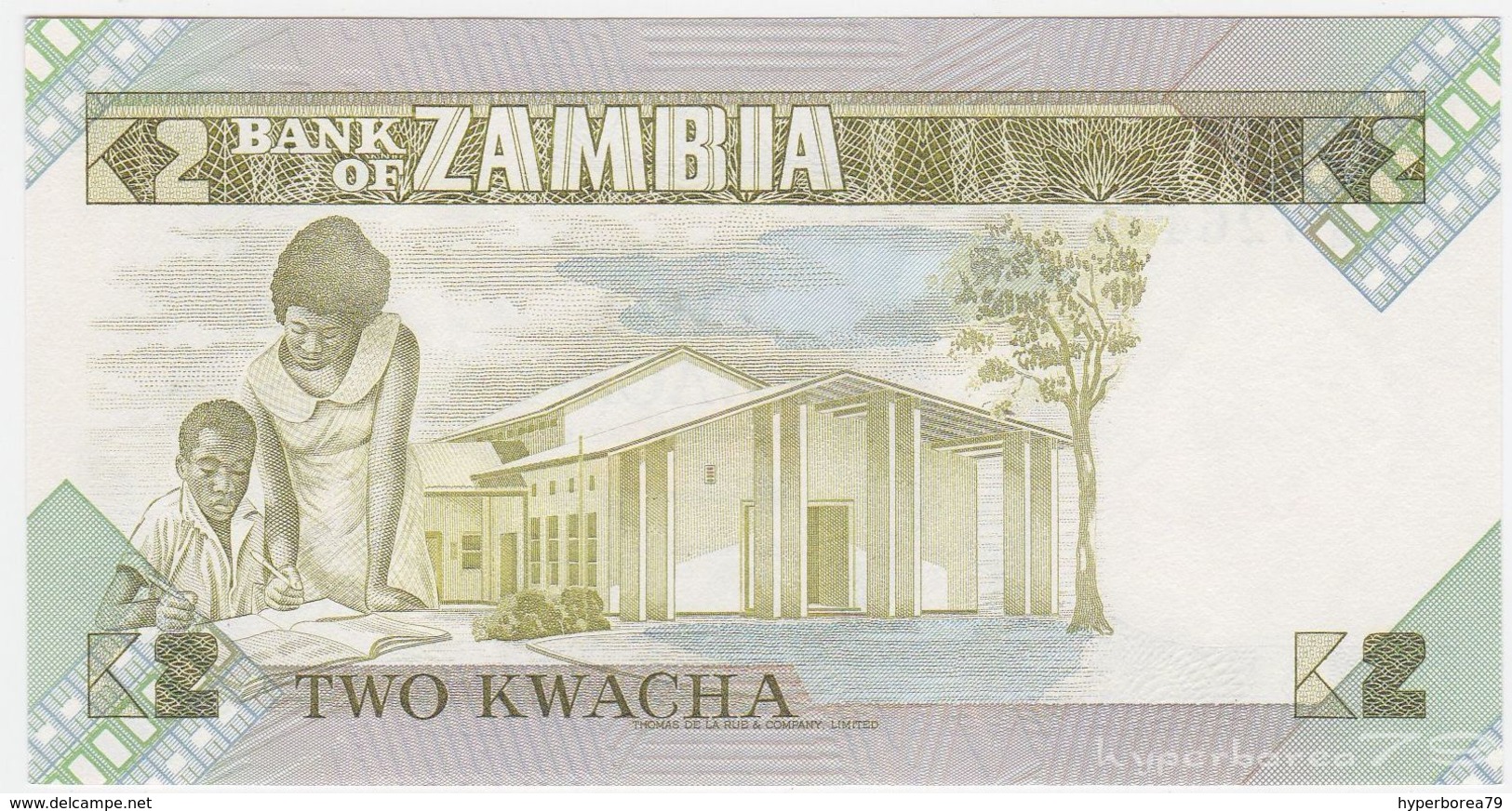 Zambia P 24 C - 2 Kwacha 1980 1988 - UNC - Zambia