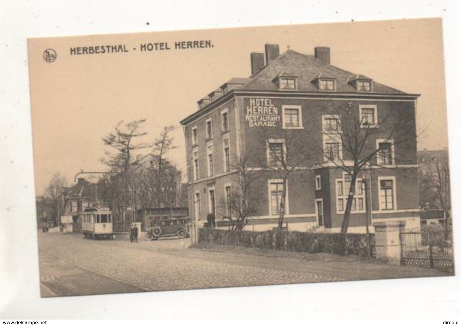 39170 -    Herbesthal  Hôtel Herren -  Tram - Welkenraedt