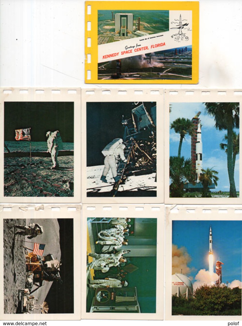 Kennedy Space Center - Florida - N.A.S.A - 9 Photos -    (109835) - Autres & Non Classés