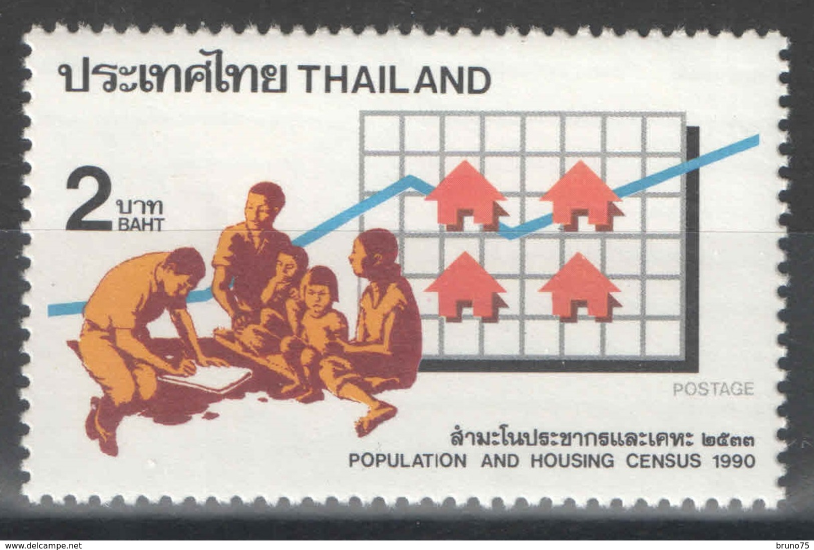 Thaïlande - YT 1331 ** - 1990 - Thailand