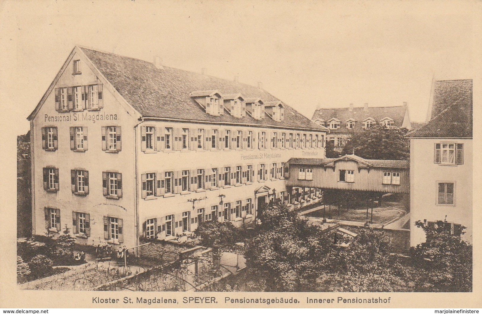 ALLEMAGNE - Rhénanie-Palatinat - SPEYER. Kloster St. Magdalena. Pensionatsgebäude - 1913 - Speyer