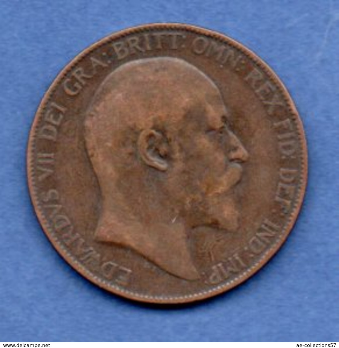 Grande Bretagne  --  1 Penny 1905  -  Km # 794.2  -  état  TB+ - D. 1 Penny