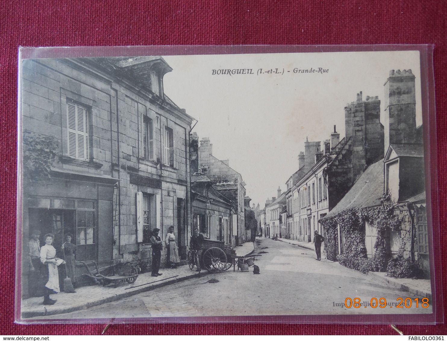 CPA - Bourgueil - Grande-Rue - Sonstige & Ohne Zuordnung