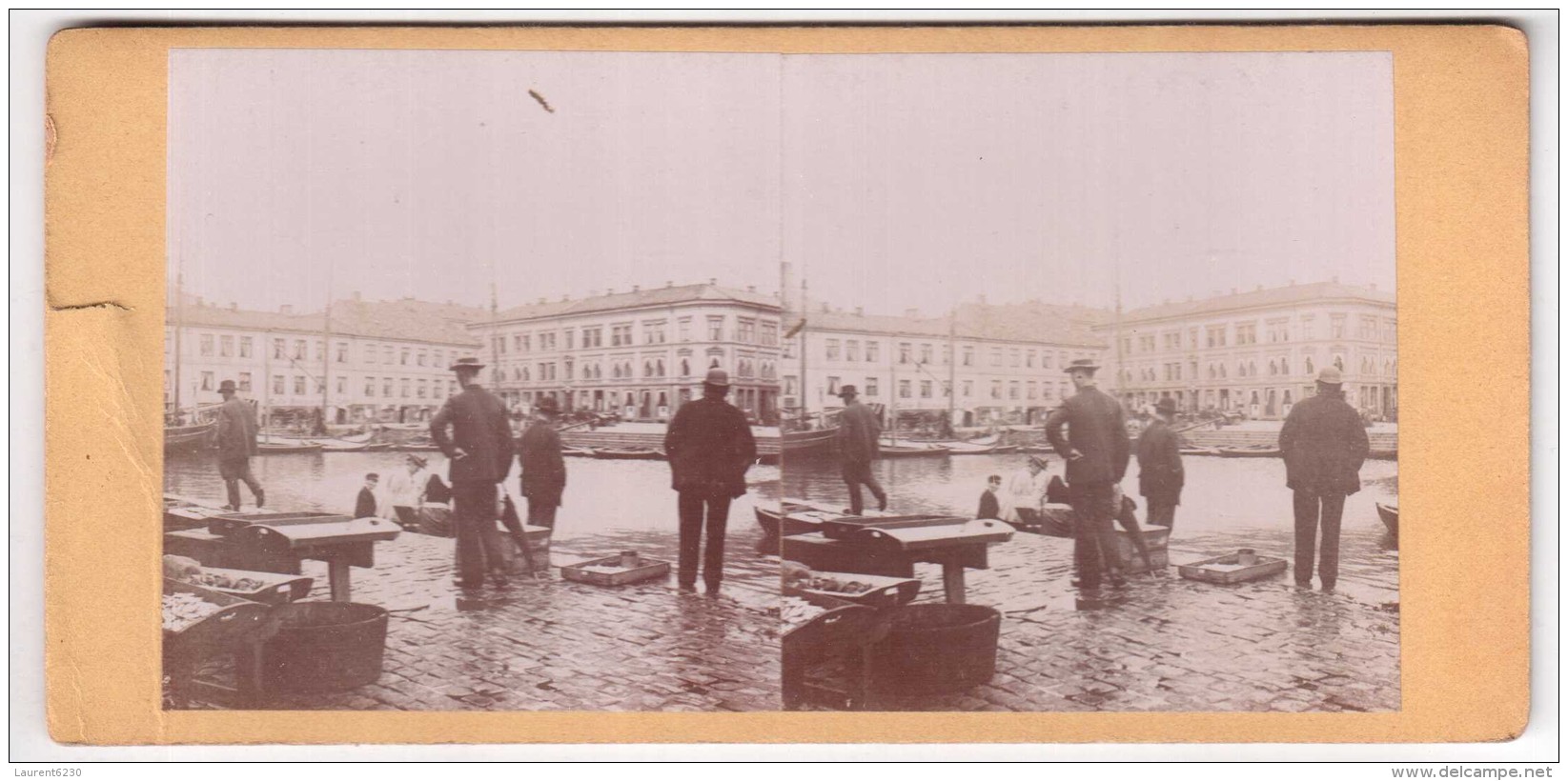 Photo Stéréoscopique - Danemark - Copenhague - Kobenhavn - Christiania - Entre 1878 Et 1905 - Photos Stéréoscopiques