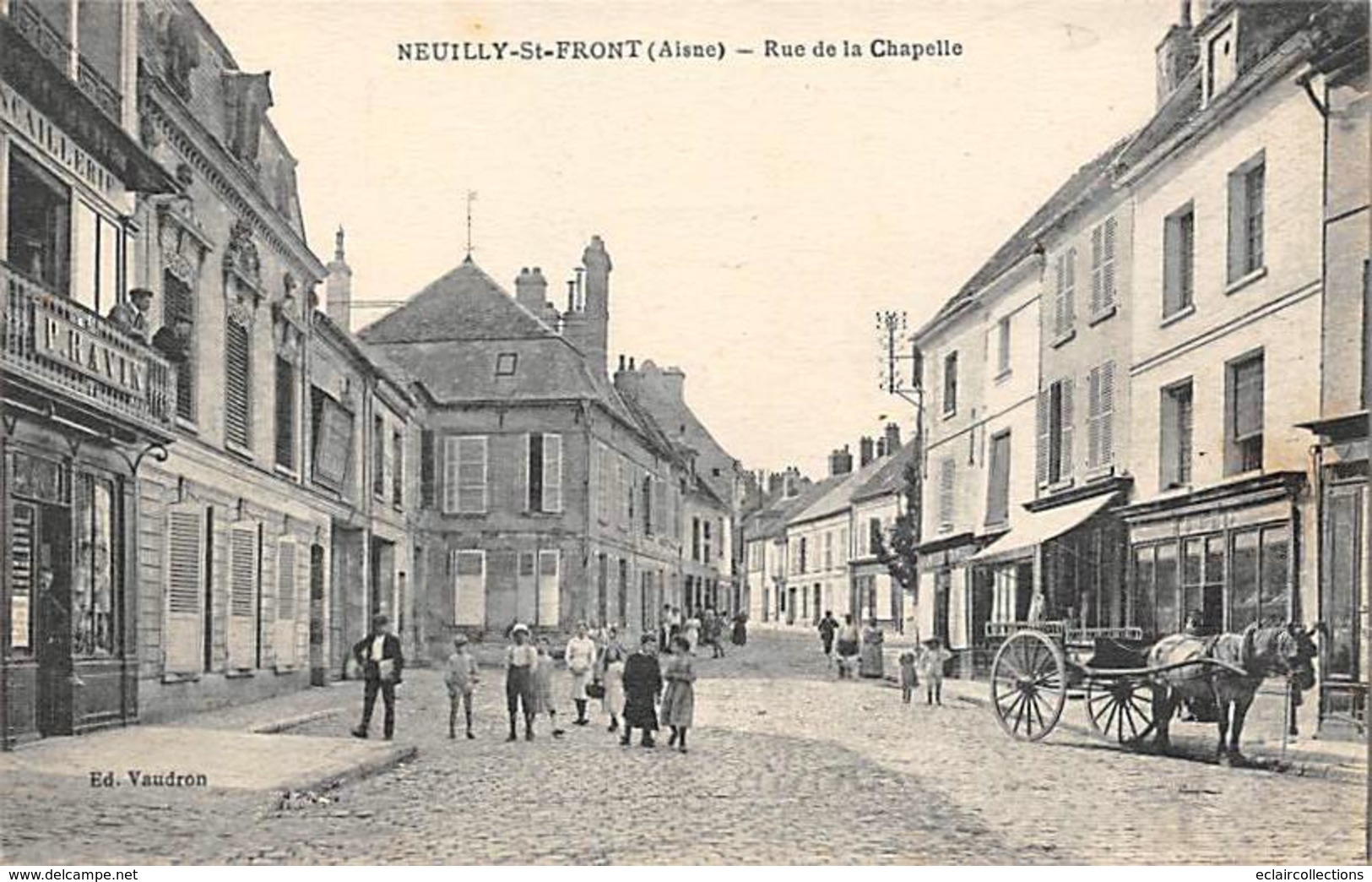 Neuilly Saint Front      02    Rue De La Chapelle       (voir Scan) - Other & Unclassified