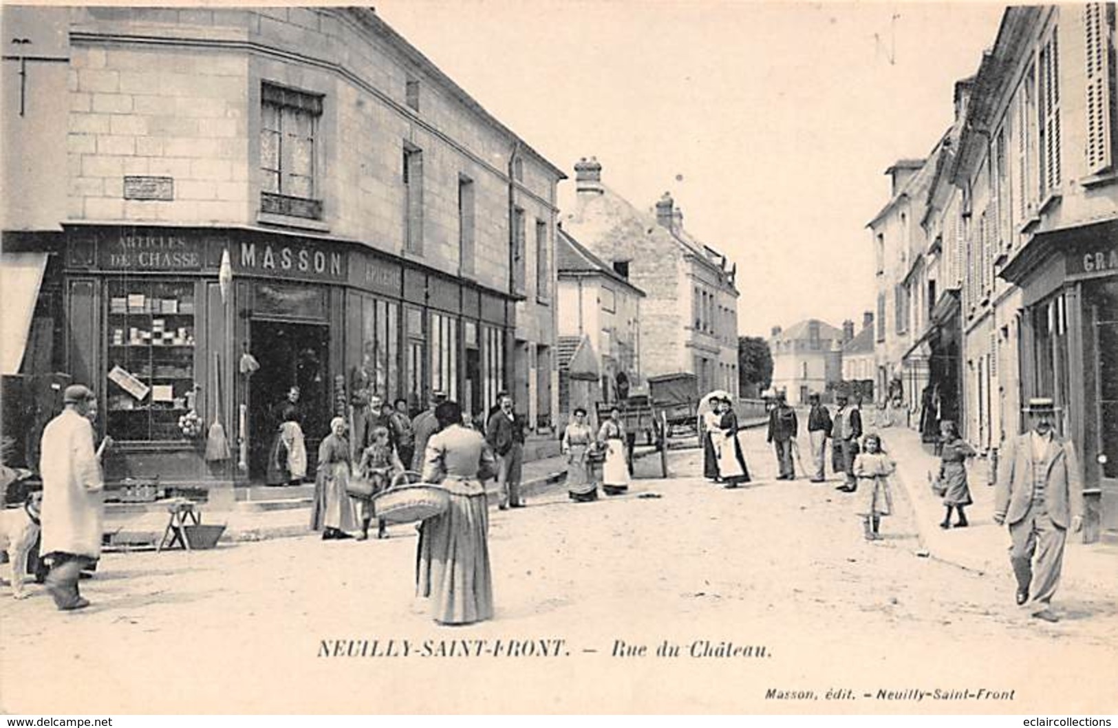 Neuilly Saint Front      02    Rue Du Château        (voir Scan) - Autres & Non Classés