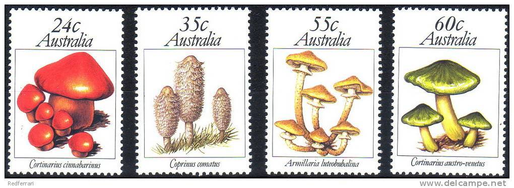 ( 1715 ) Australia - Flora - Mushrooms . - Mushrooms