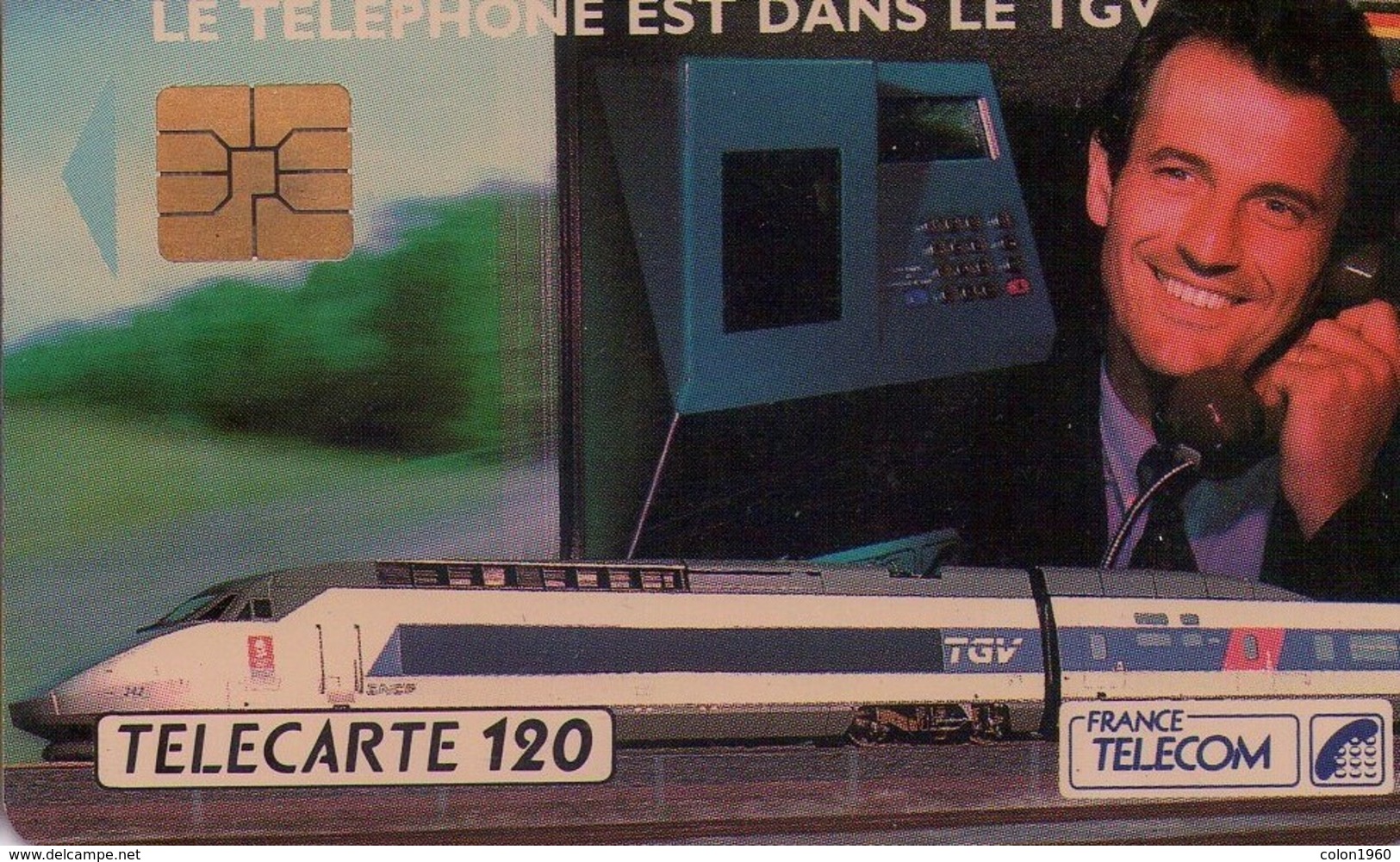 TARJETA TELEFONICA DE FRANCIA. TRENES. (030) - Trenes