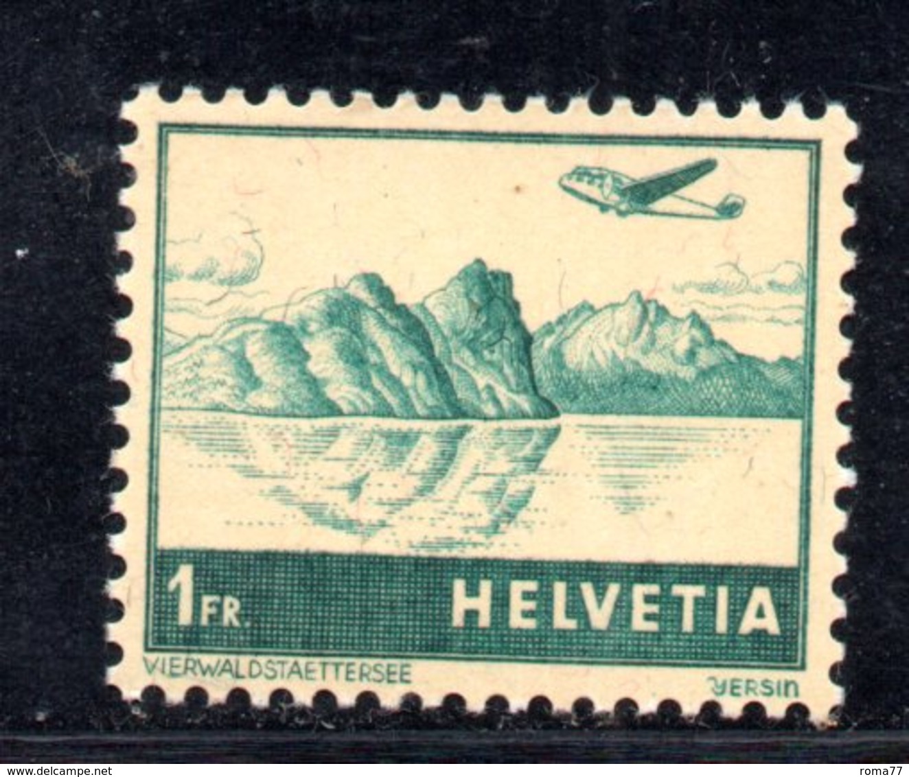 139/1500 - SVIZZERA 1941 , Posta Aerea   Unificato N. 32  *  Linguella - Nuovi