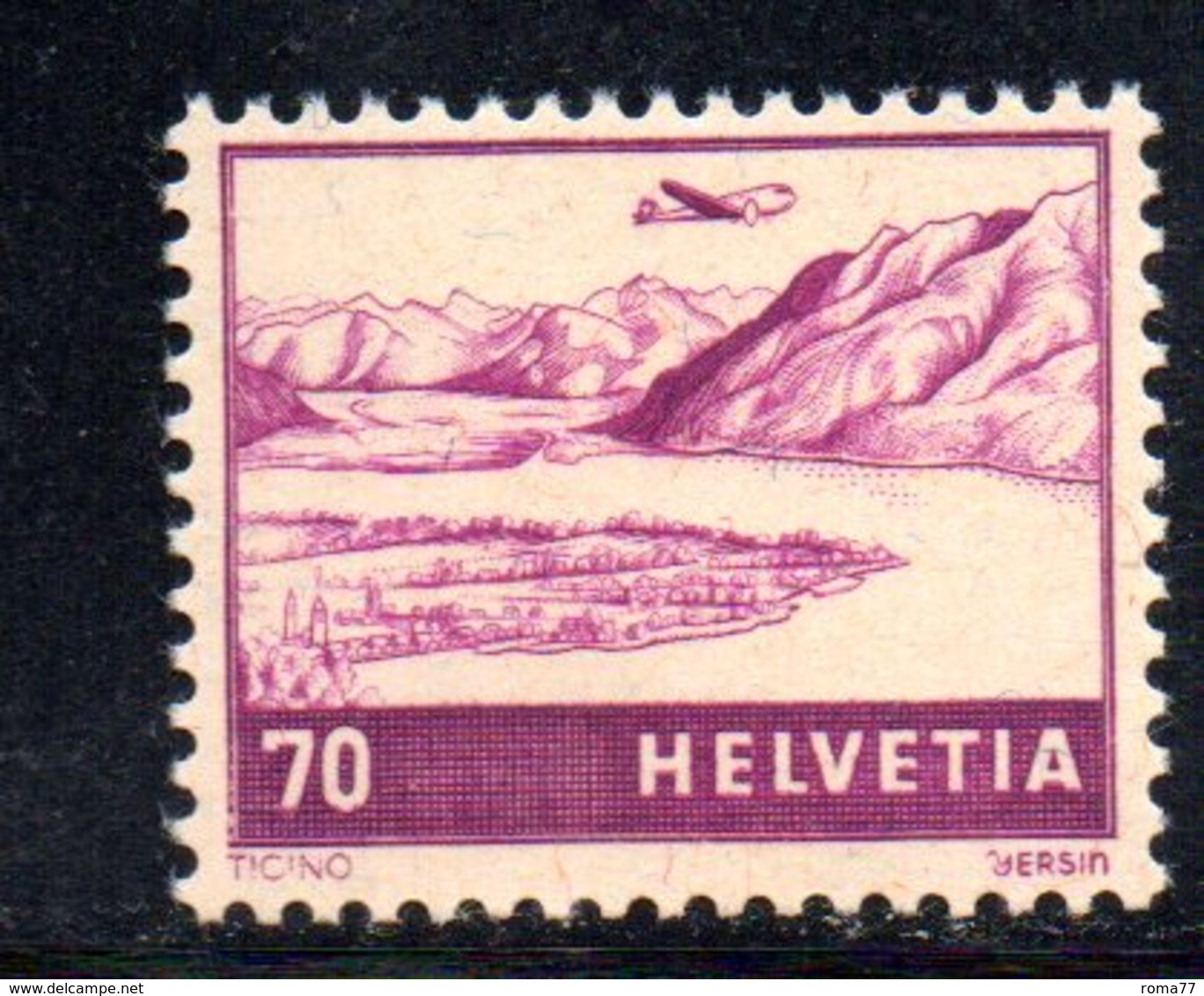 146/1500 - SVIZZERA 1941 , Posta Aerea   Unificato N. 31  ***  MNH - Nuovi