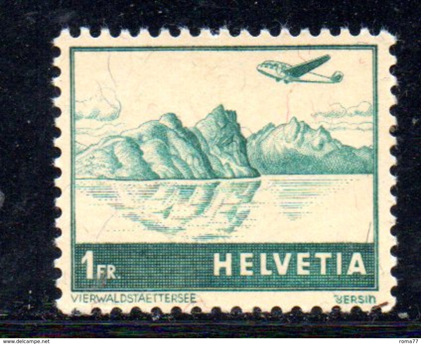 147/1500 - SVIZZERA 1941 , Posta Aerea   Unificato N. 32  ***  MNH - Ungebraucht