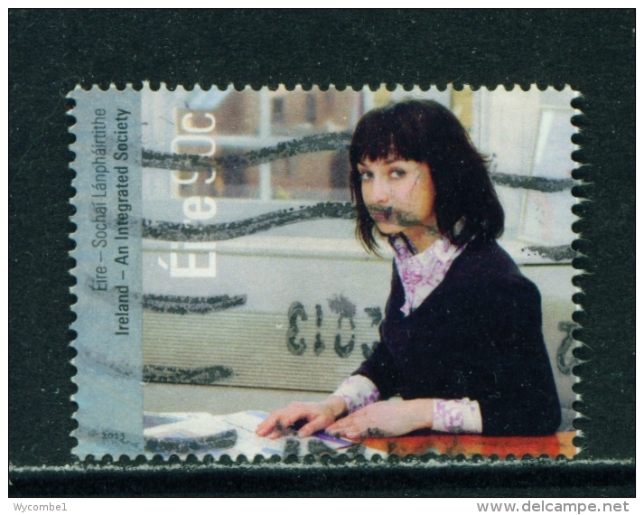 IRELAND  -  2013  Integration  90c  Used As Scan - Used Stamps