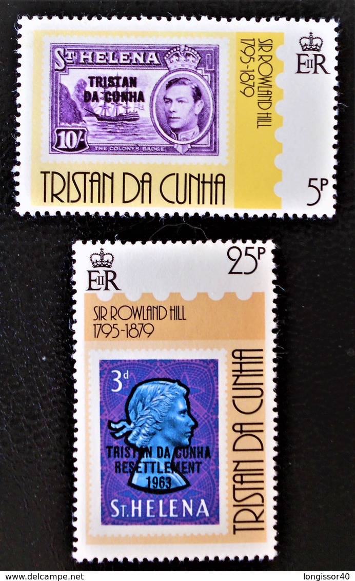 SURCHARGES 1979 - NEUFS ** - YT 260 + 262 - Tristan Da Cunha