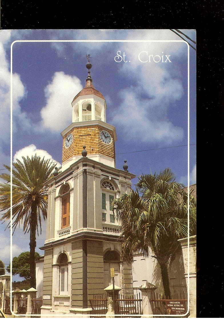 United States, Postcard, US Virgin Islands, Christiansted St Croix, US National Park Museum, Unused - Isole Vergini Americane