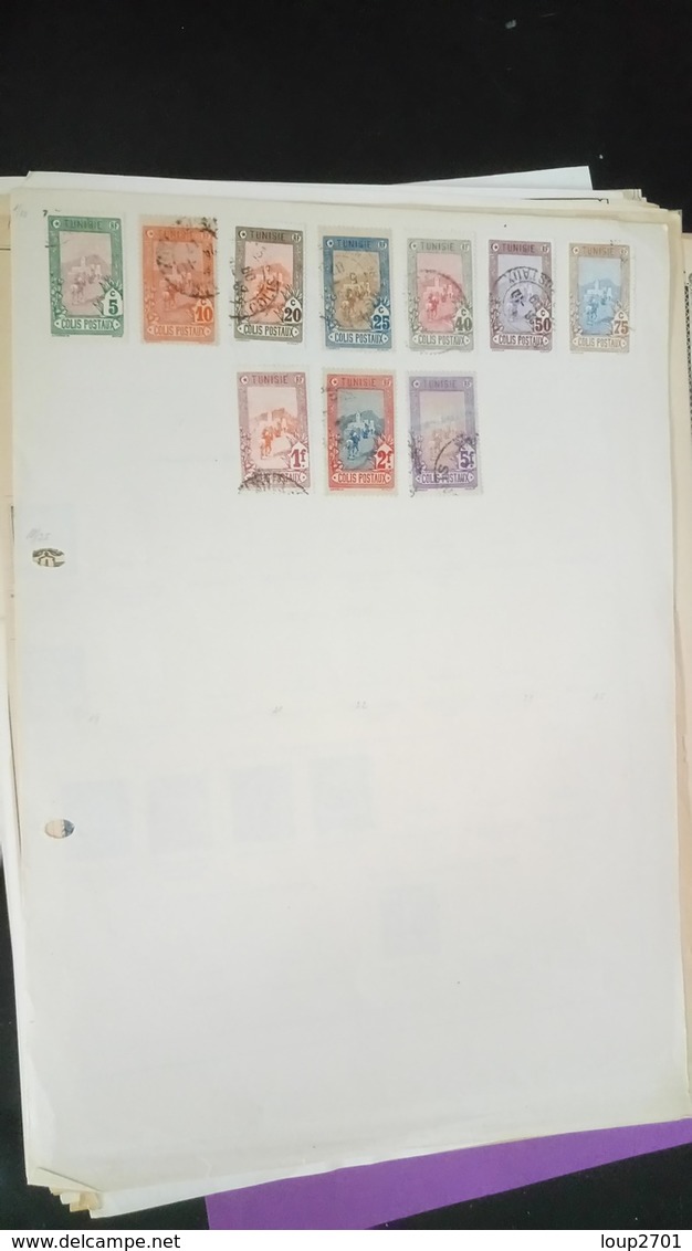 D009 LOT TIMBRES COLONIES NEUFS / OB A TRIER COTE++ POIDS 0.290KG DÉPART 10€ - Collections (with Albums)