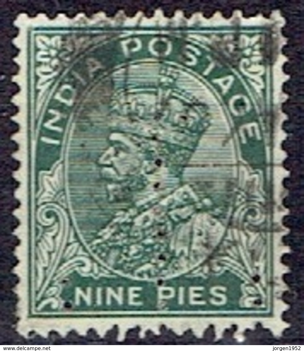 INDIA #   FROM 1932 STAMPWORLD 133 - Franchise Militaire