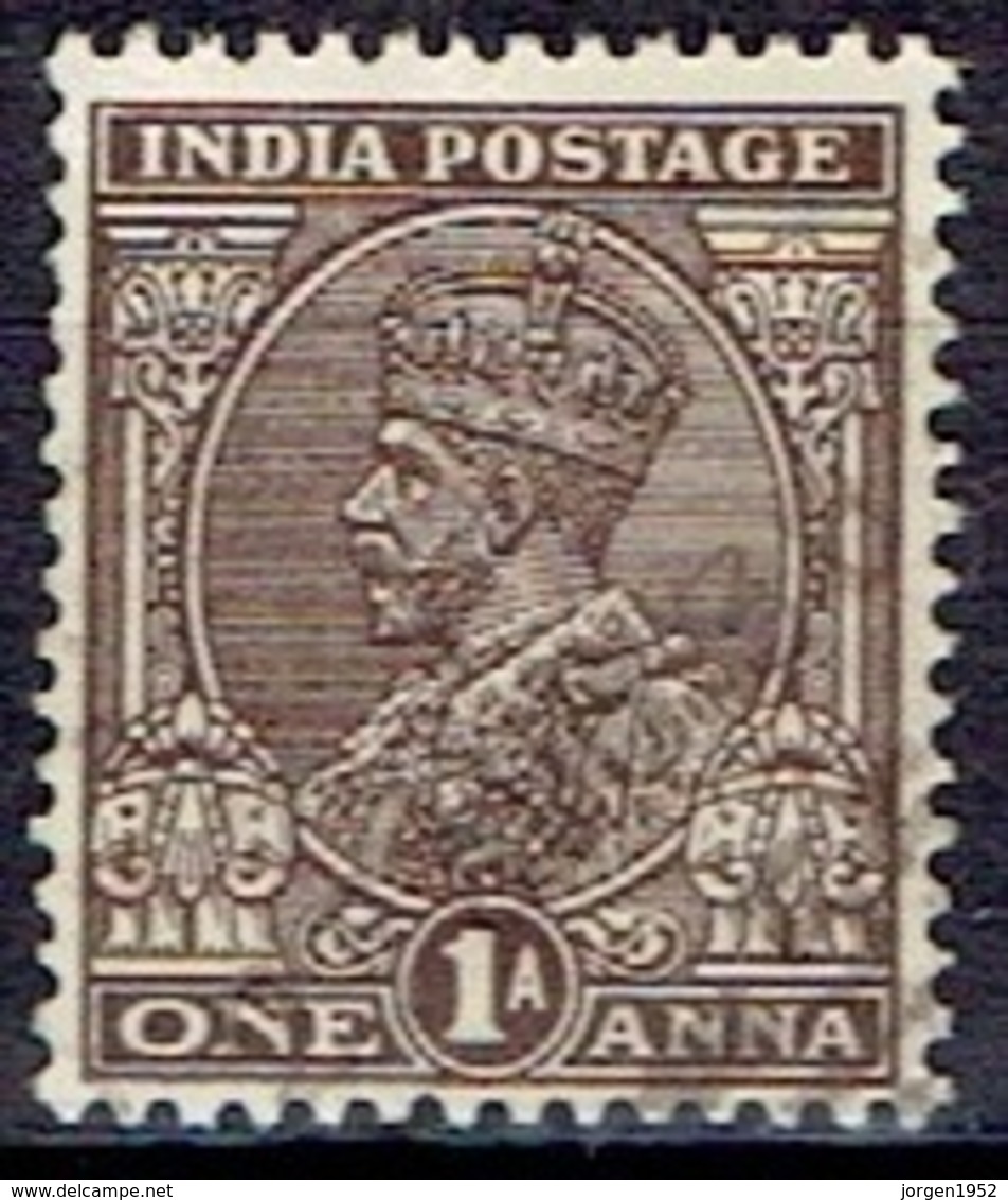 INDIA #   FROM 1934 STAMPWORLD 139 - Military Service Stamp