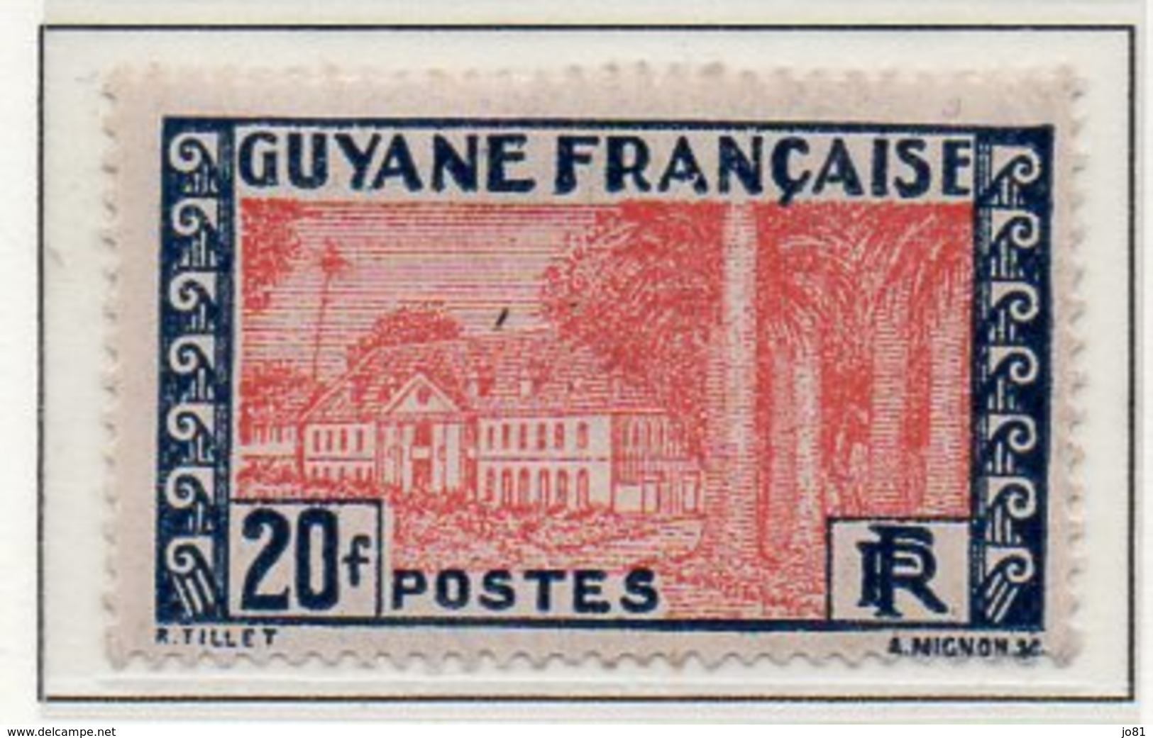 Guyane YT 132 XX / MNH - Neufs