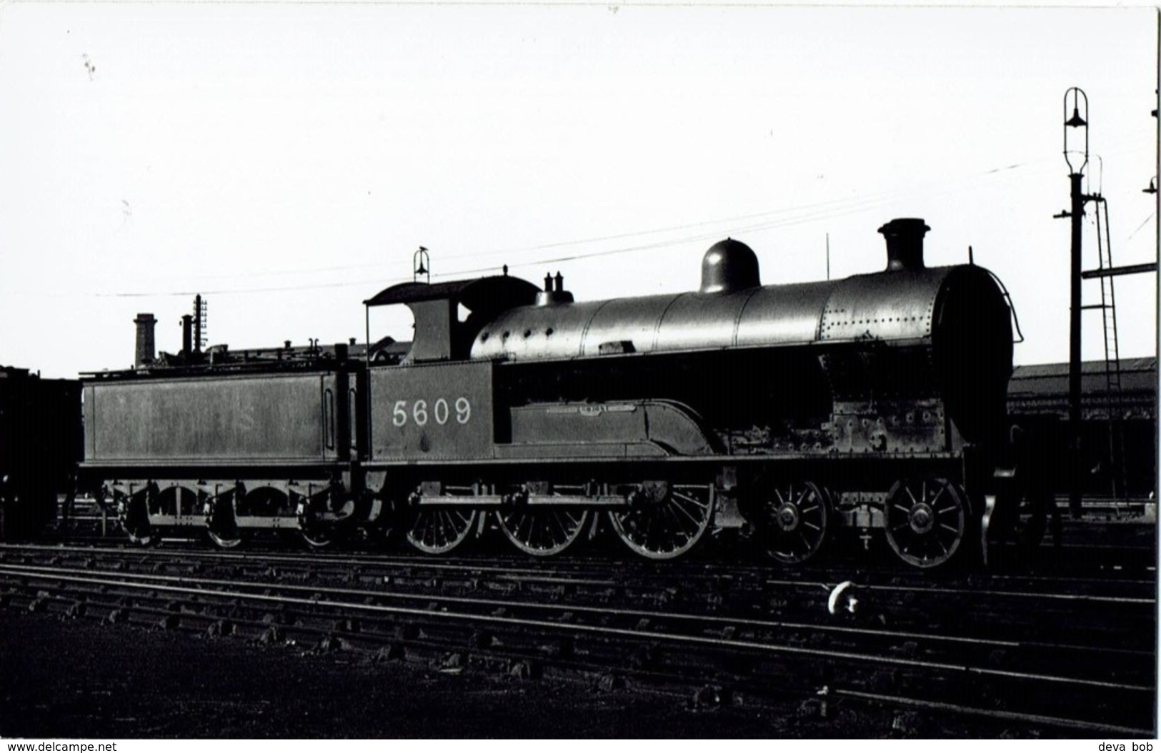 Railway Photo LMS Prince Of Wales 5609 Hermione Crewe 1933 LNWR 4-6-0 Loco L&NWR - Trains