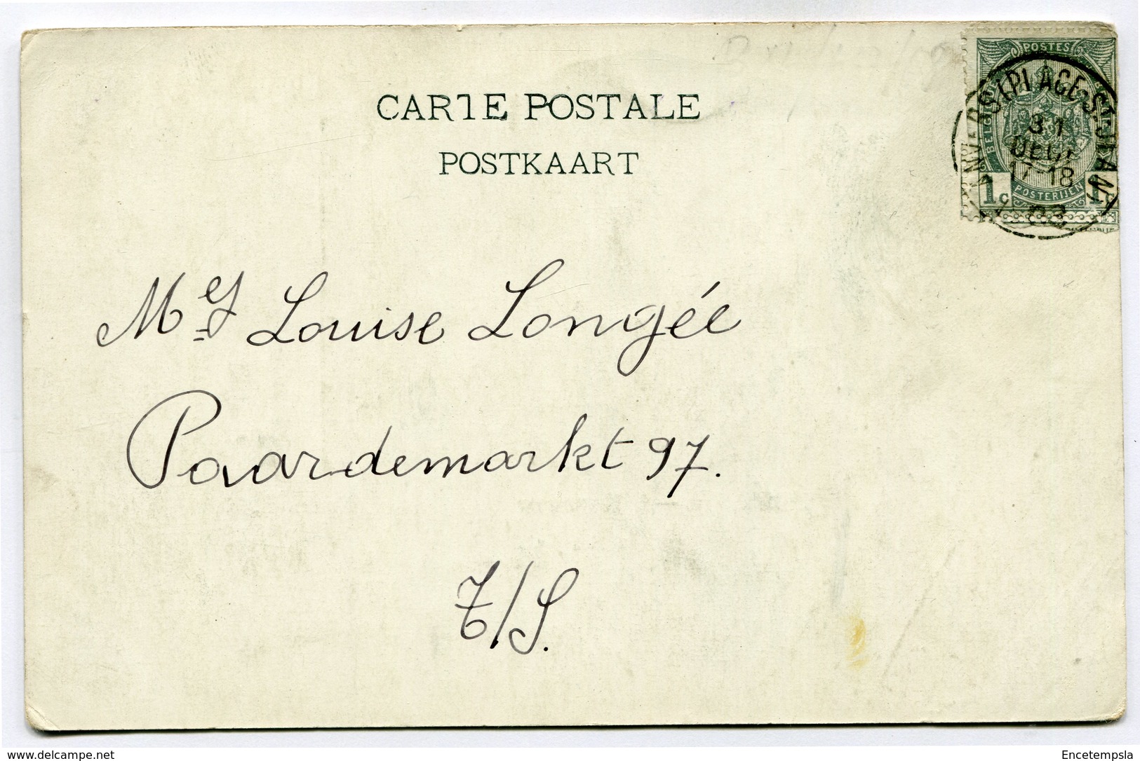 CPA - Carte Postale - Belgique - Bruxelles - L'entrepôt - 1903  ( SV5418 ) - Maritime
