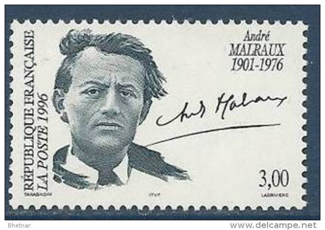 FR YT 3038 " André Malraux " 1996 Neuf** - Unused Stamps