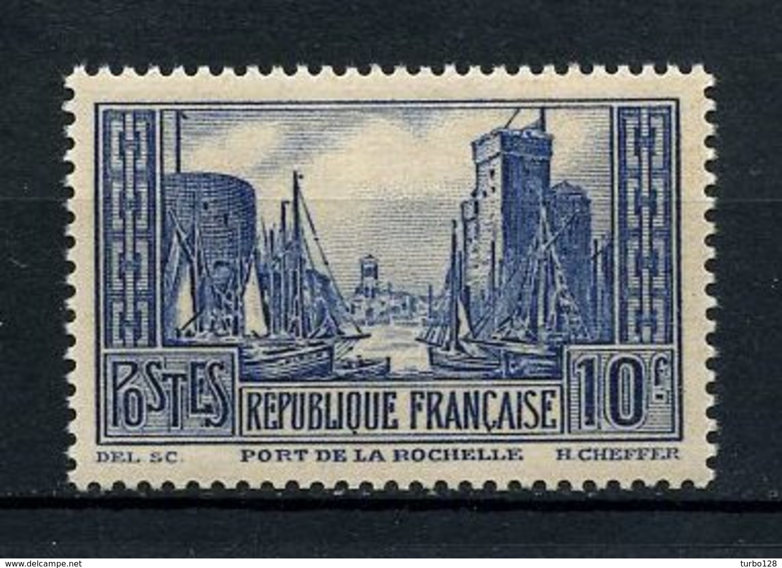 FRANCE 1929 N° 261 ** Type III Neuf MNH Superbe C 170 € Port De La Rochelle - Nuevos