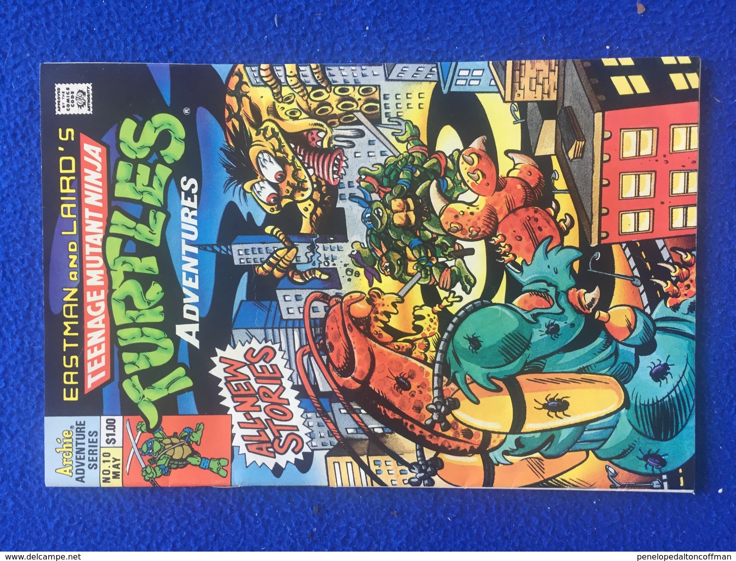 Teenage Nutant Ninja Turtles Adventures By Mirage Studios No. 10, May 1990 - Autres Éditeurs