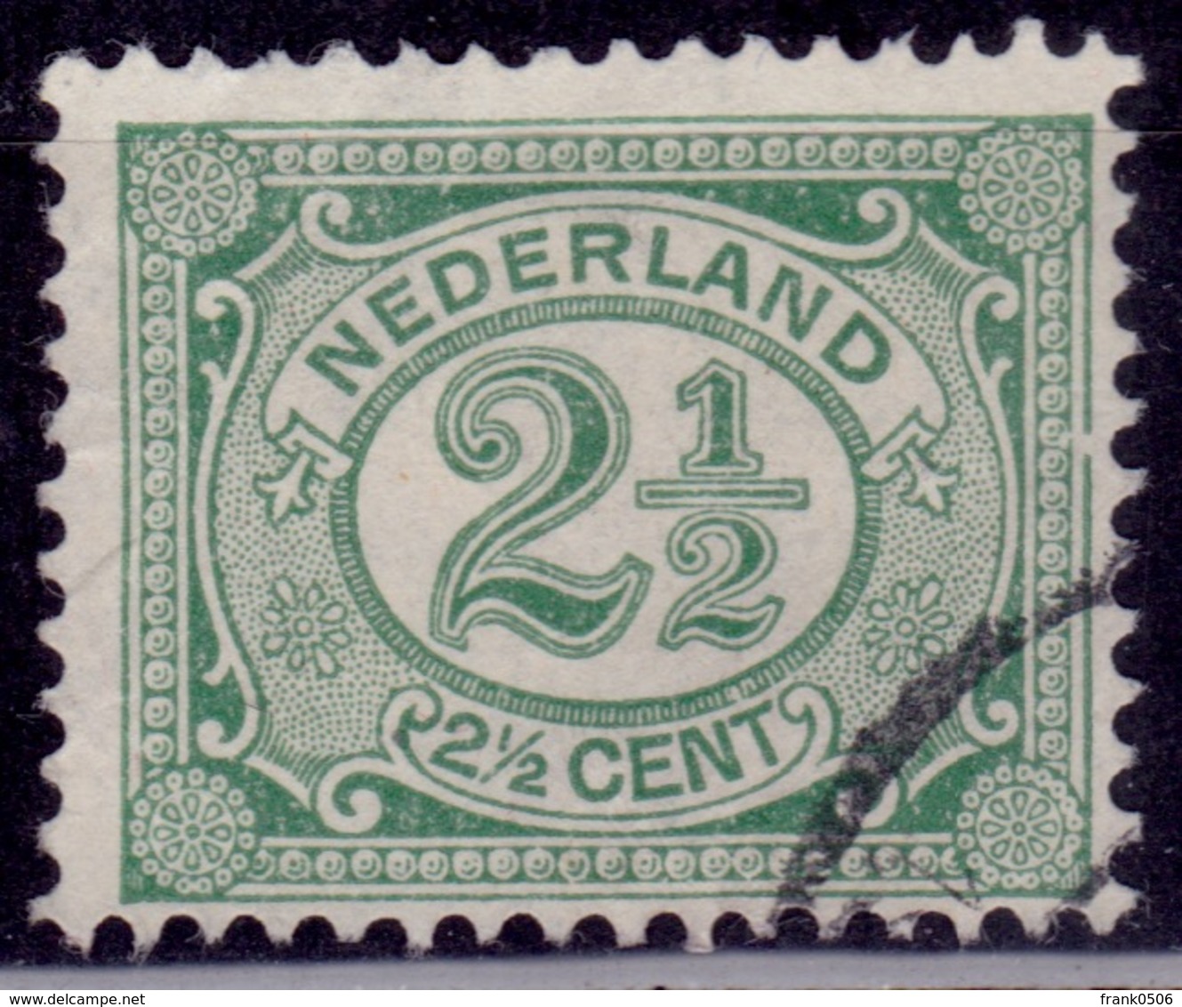 Netherlands, 1899, Numeral Of Value, 2 1/2c, Sc#60, Used - Gebraucht