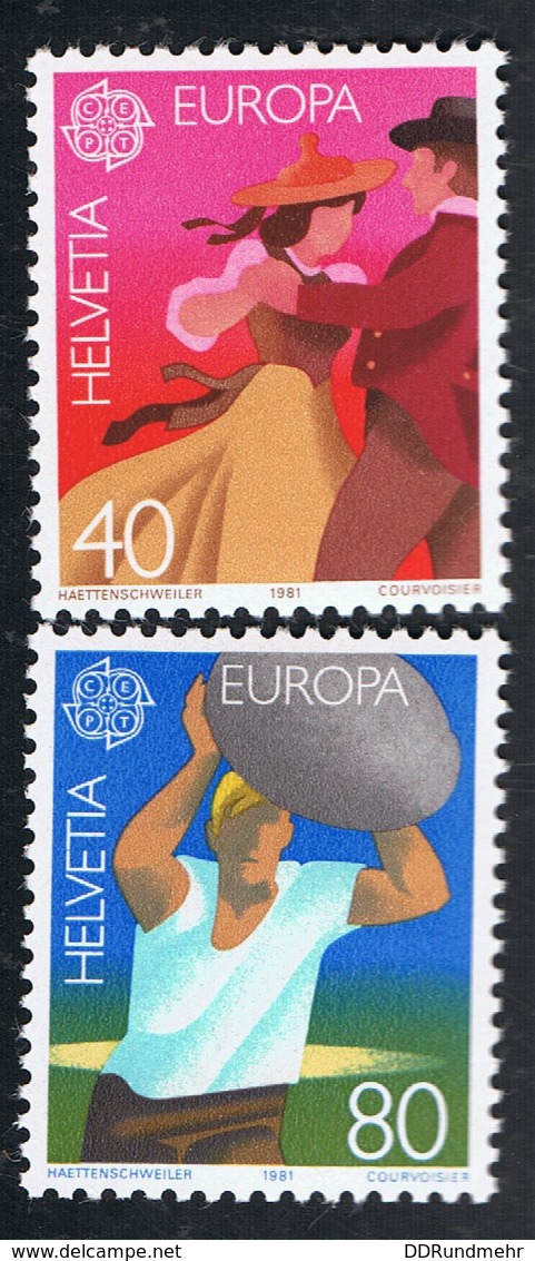 1981 Schönes  Umfangreiches Lot  Michel 1191 - 1195, Kleinbogen 1196, 1197 - 1198, 1206 - 1209  Postfrisch Xx - Ungebraucht