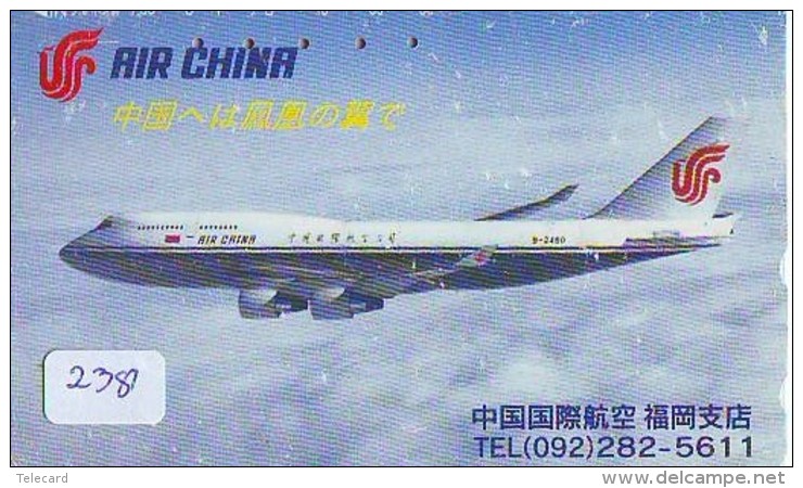 Télécarte  JAPON * AIR CHINA    (2381)  * AVIATION * AIRLINE * Phonecard JAPAN - Airplanes