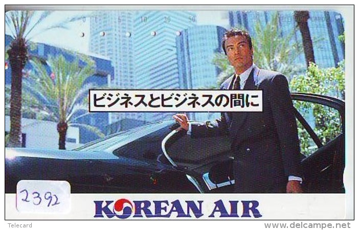 Télécarte  JAPON * KOREAN AIR  (2392)  AVIATION * AIRLINE * Phonecard JAPAN  AIRPLANE * FLUGZEUG - Avions