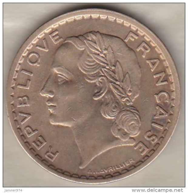 5 FRANCS 1939 . Bronze Aluminium - Autres & Non Classés