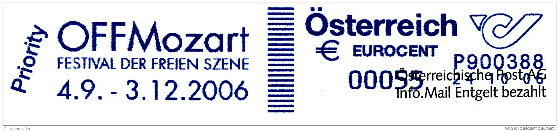 Freistempel 7958 OFF Mozart Musik - Machines à Affranchir (EMA)