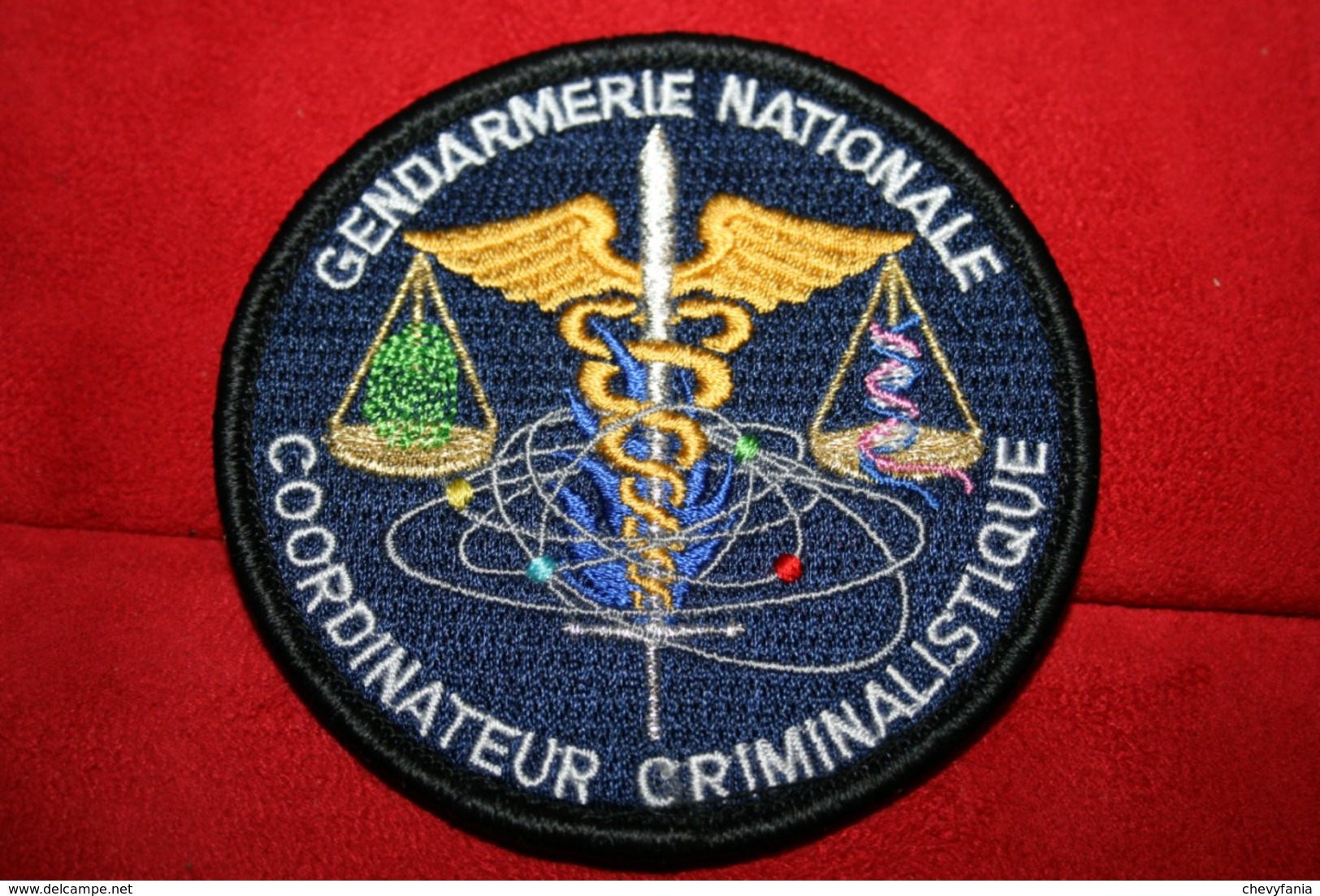 Authentique écusson Gendarmerie Nationale - Police & Gendarmerie