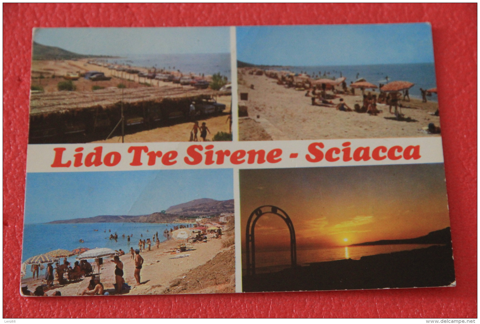 Sciacca Agrigento Ribera Lido Tre Sirene 1981 - Altri & Non Classificati