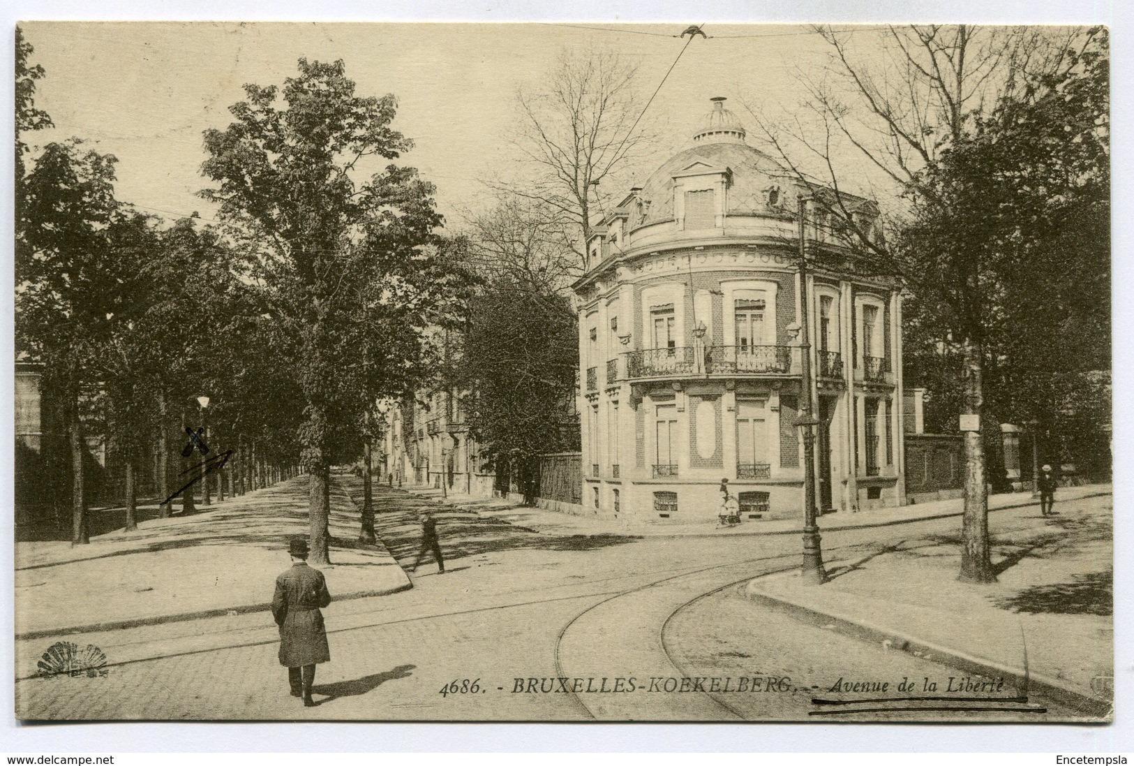 CPA - Carte Postale - Belgique - Bruxelles - Koekelberg - Avenue De La Liberté - 1924  ( SV5422 ) - Koekelberg