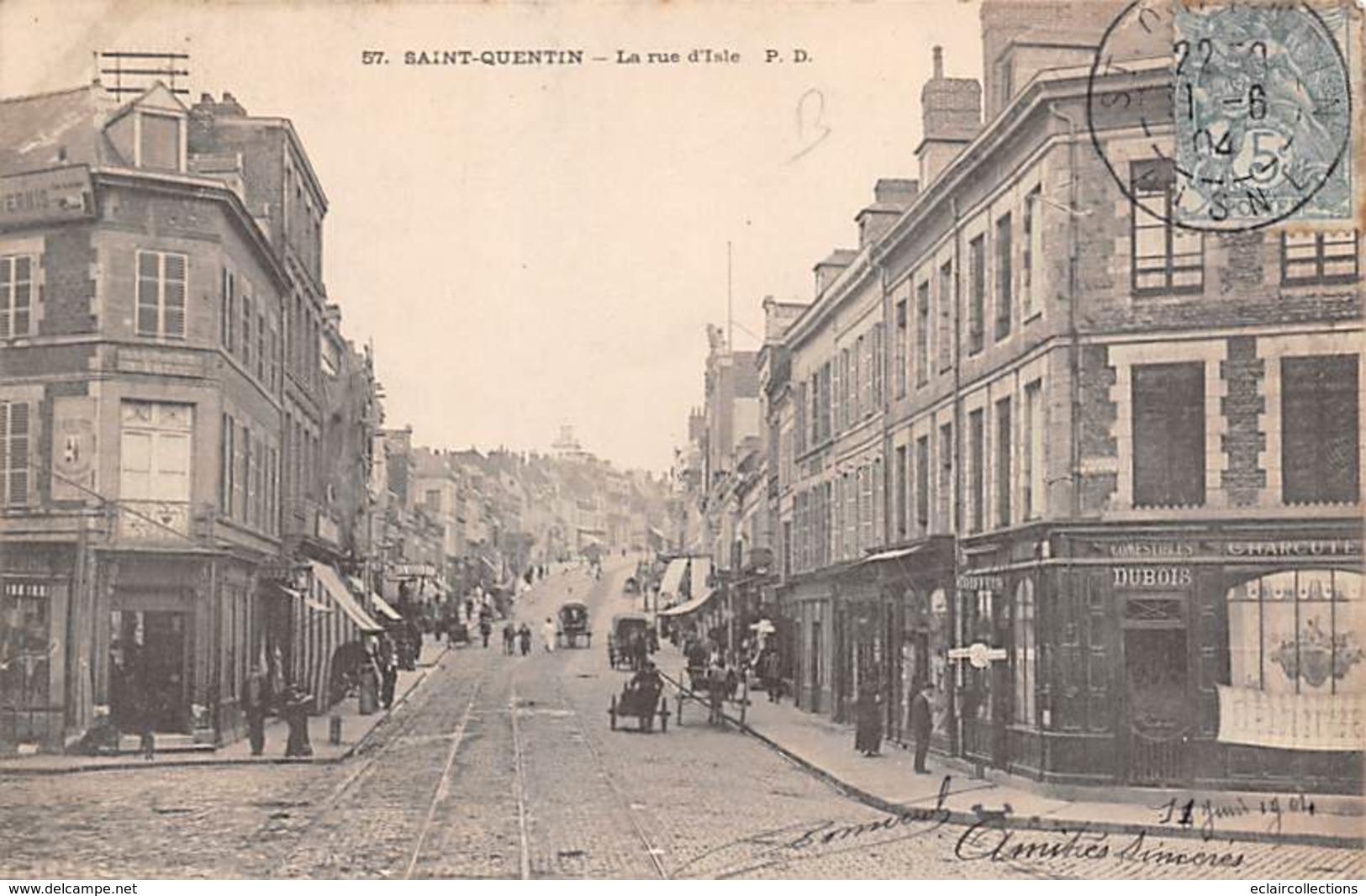 Saint Quentin      02      Le   Rue D'Isle       (voir Scan ) - Saint Quentin