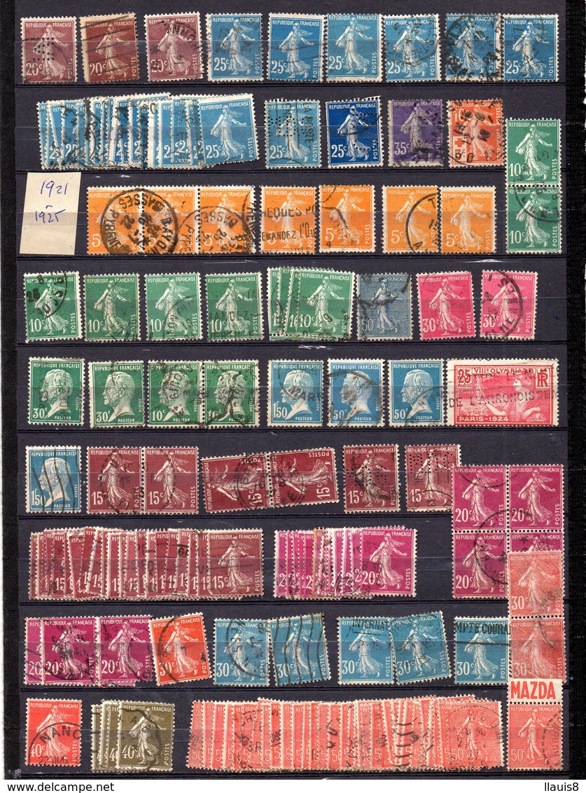 FRANCIA.  LOTE SELLOS (USED) (H) - Collectors