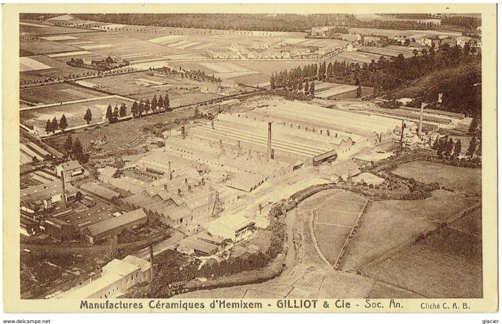 HEMIXEM - Manufactures Céramiques - Gillot & Cie - Soc. An. - Hemiksem